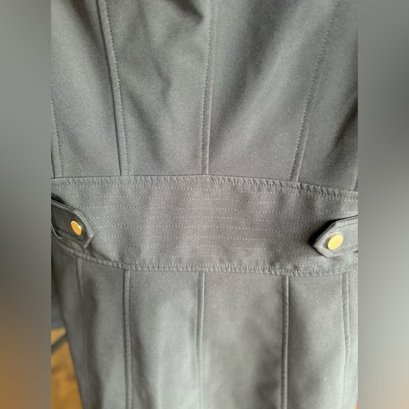 Liz Claiborne All Weather Midweight Softshell Black Jacket Small Bella Swan rain - Picture 8 of 13